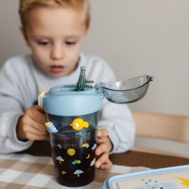 Petit Monkey Drinkfles Sparkling Sky