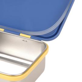 Lässig Lunchbox RVS SmileyWorld® Electric Blue