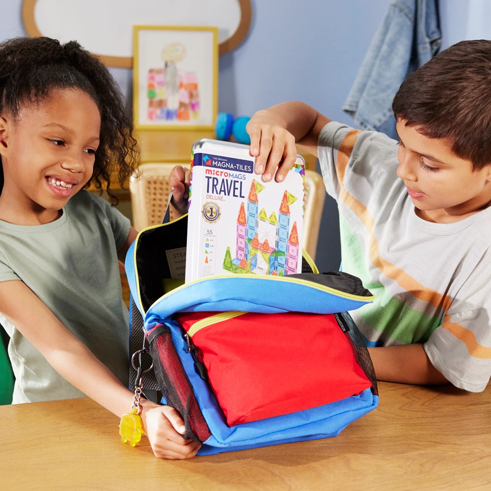 MAGNA-TILES® Micro Mags Travel Set Deluxe 55 stuks
