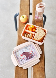 Petit Monkey Bento Lunchbox Humming Bear White Stars