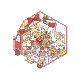 Janod Cosy Stickers - Tiny Trucks
