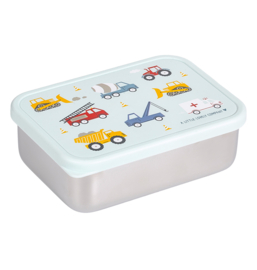 A Little Lovely Company RVS Lunchbox Voertuigen