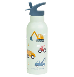 A Little Lovely Company Drinkfles Voertuigen RVS XL