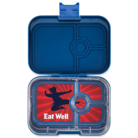Yumbox Panino 4 vakken Ninja Blue - Kung Fu
