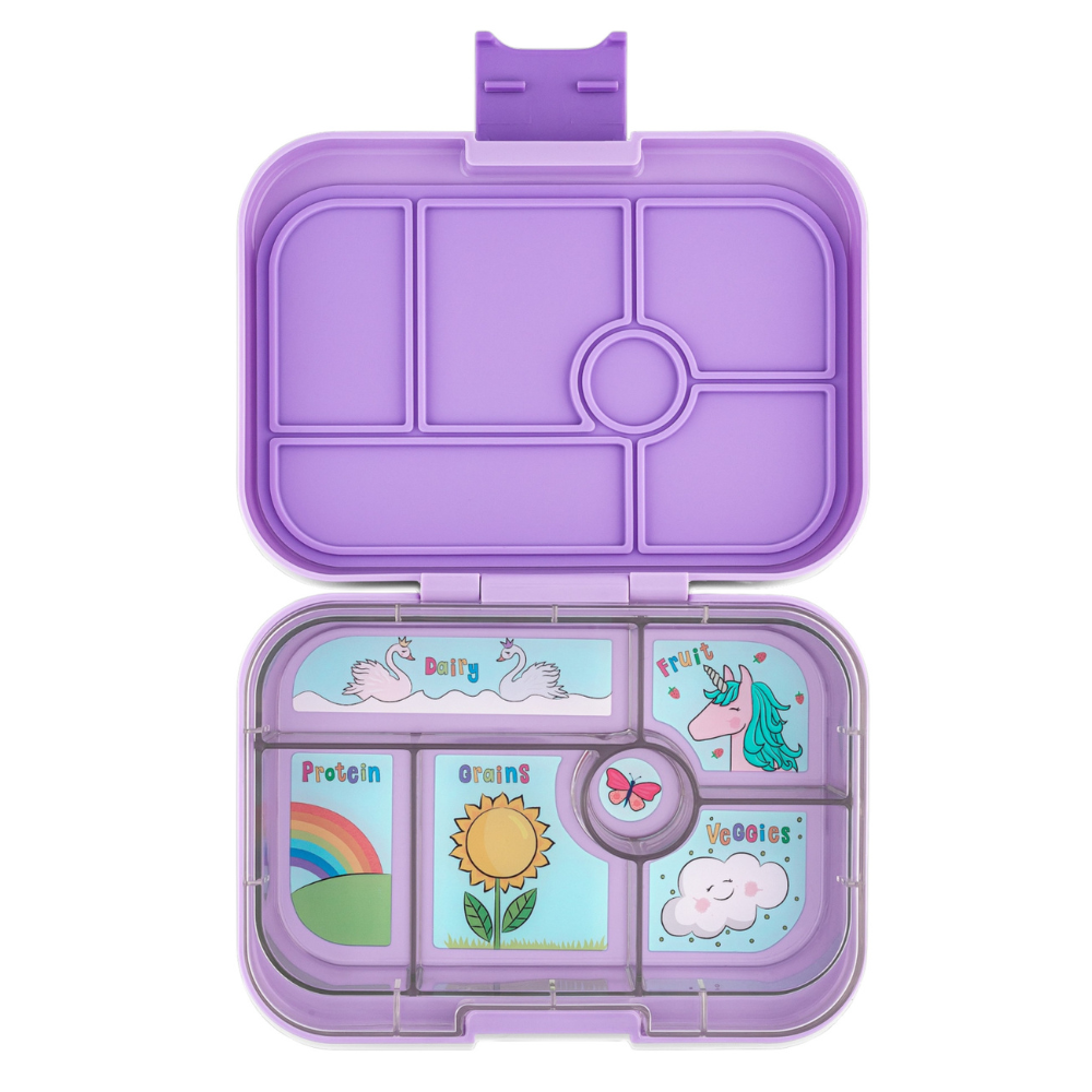 Yumbox Original 6 vakken Lavande Purple - Unicorn