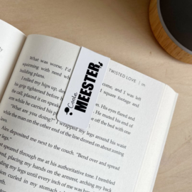 Sproetiz Boekenlegger Coole Meester