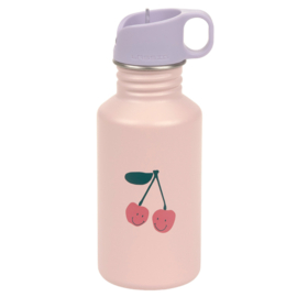 Lässig Drinkfles RVS Happy Fruits Cherry