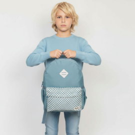 Studio V Rugzak Double Check Blue