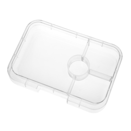 Yumbox Tapas XL Tray 4 vakken Transparant