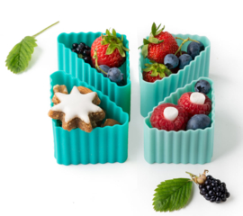 Lekkabox® Bento Triangle Cups Ocean