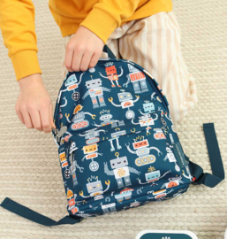 A Little Lovely Company Rugzakje Robots