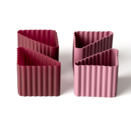 Lekkabox® Bento Triangle Cups Plum