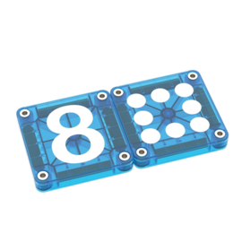 MAGNA-TILES® microMAGS Learn Numbers 56 stuks