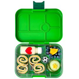 Yumbox Original 6 vakken Jurassic Green - Funny Monsters