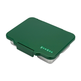 Yumbox Prêt RVS 4 vakken Dublin Green