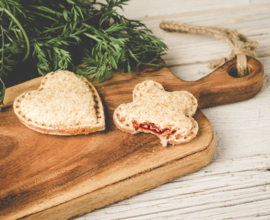 Lekkabox® Sandwich Snijders Hart en Bloem