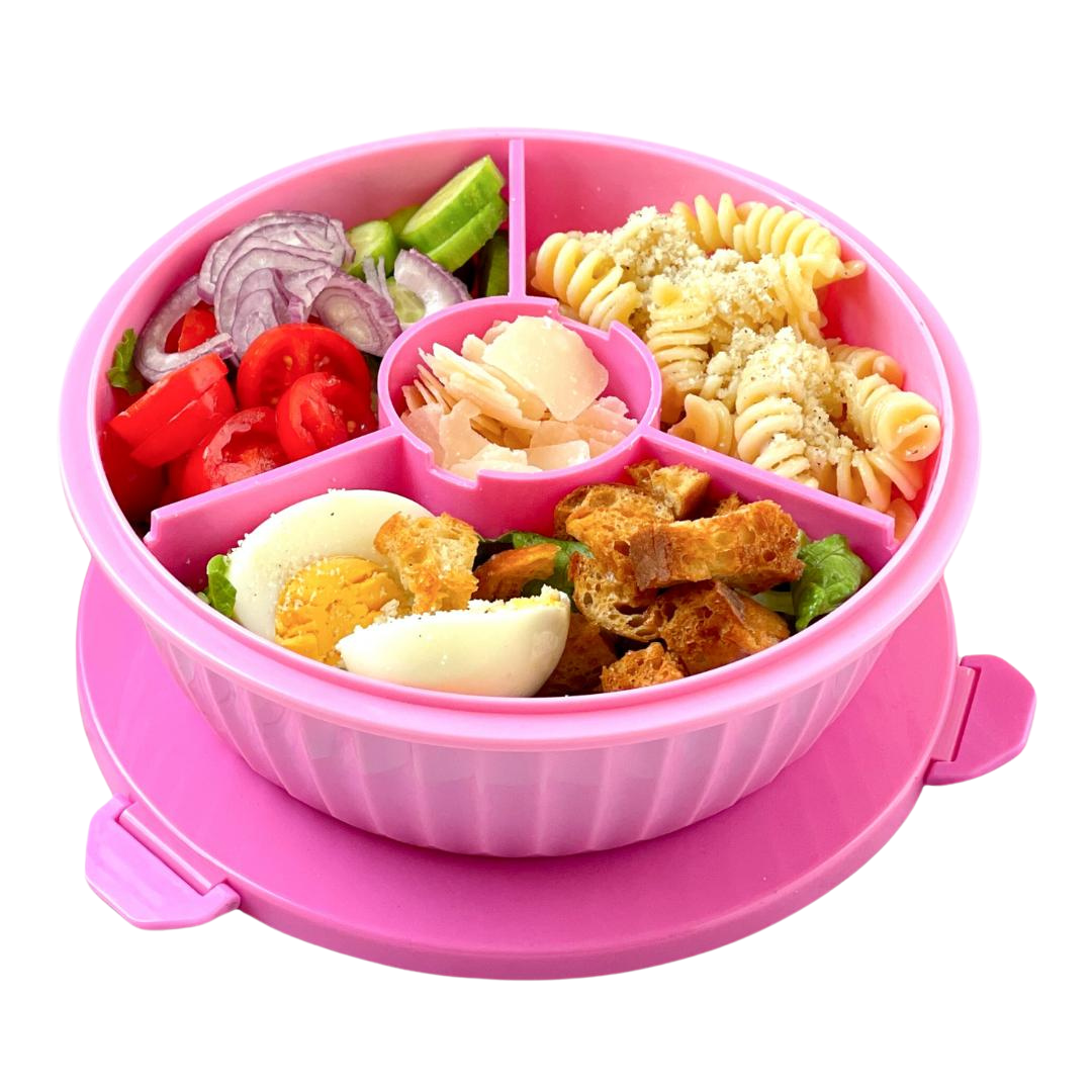 Yumbox Poke Bowl 3 vakken - Guava Pink