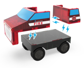 MAGNA-TILES® Fire Station Set 27 stuks