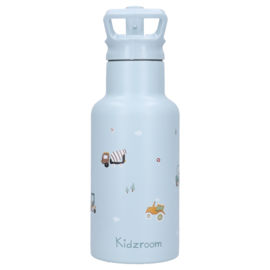 Kidzroom Drinkfles Little Story RVS