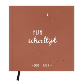 Fien & Feau Invulboek Mijn Schooltijd Roestbruin