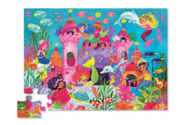 Crocodile Creek Vloerpuzzel Mermaid Palace - 36 stukjes