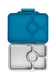 Yumbox Prêt RVS 4 vakken Normandy Blue