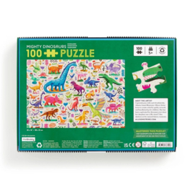 Mudpuppy Puzzel Mighty Dinosaurs - 100 stukjes
