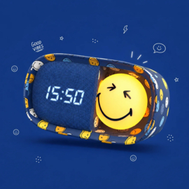 MOB Dreamy Clock Smiley World - Blauw
