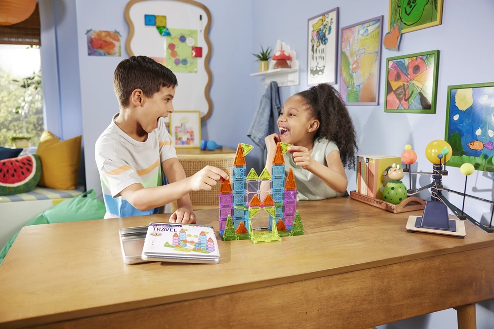 MAGNA-TILES® Micro Mags Travel Set Deluxe 55 stuks