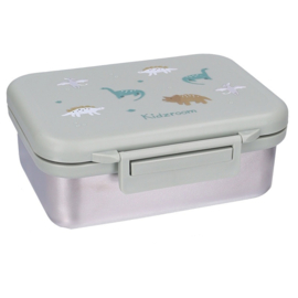 Kidzroom Lunchbox RVS Small Talk Green