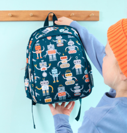 A Little Lovely Company Rugzak Robots