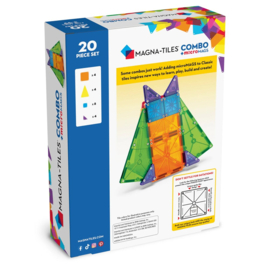 MAGNA-TILES® COMBO + microMAGS 20 stuks