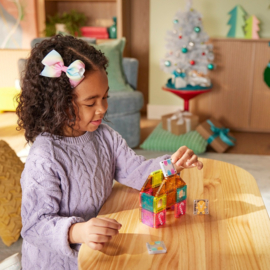 MAGNA-TILES® Micro Mags Gingerbread House Travel Set 24 stuks