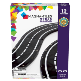 MAGNA-TILES® XTRAS Roads 12 stuks