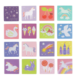 A Little Lovely Company Memoryspel Unicorn Dreams