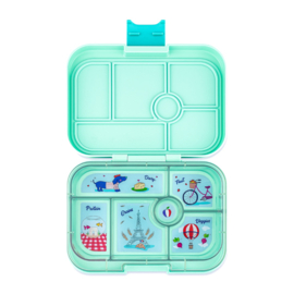 Yumbox Original 6 vakken Serene Aqua - Paris