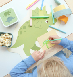 A Little Lovely Company Placemat Kleine Dinosaurus