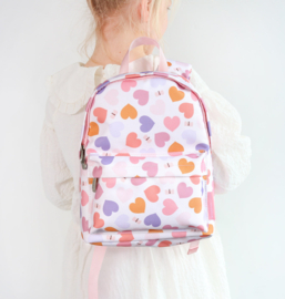 A Little Lovely Company Rugzakje Hartjes