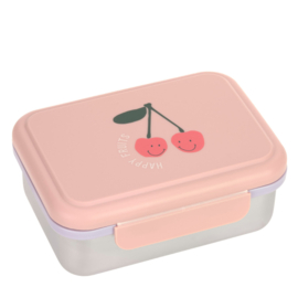 Lässig Lunchbox RVS Happy Fruits Cherry
