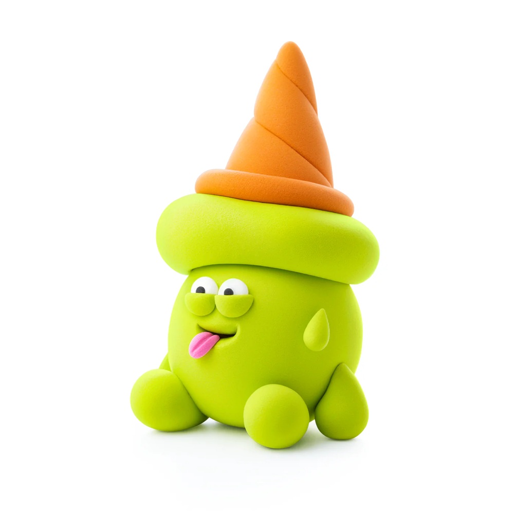 Hey Clay Boetseerklei Nice Ice Cream Yeti Sandwich, Scoopanauts & Flip Cone - 3 figuren