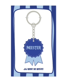 KP® Sleutelhanger Medaille Meester
