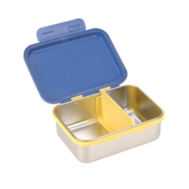 Lässig Lunchbox RVS SmileyWorld® Electric Blue