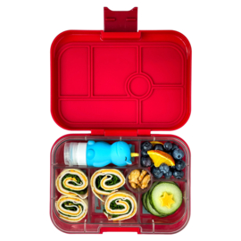 Yumbox Original 6 vakken Wow Red - Funny Monsters