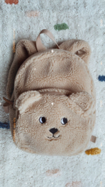 Petit Monkey Rugzak Teddy Sand