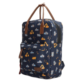 ZEBRA Rugzak Construction Blue