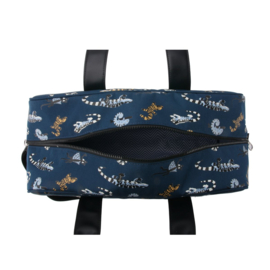 YLX Freek Vonk Blossom Duffel Bag Hagedissen Sailor Blue