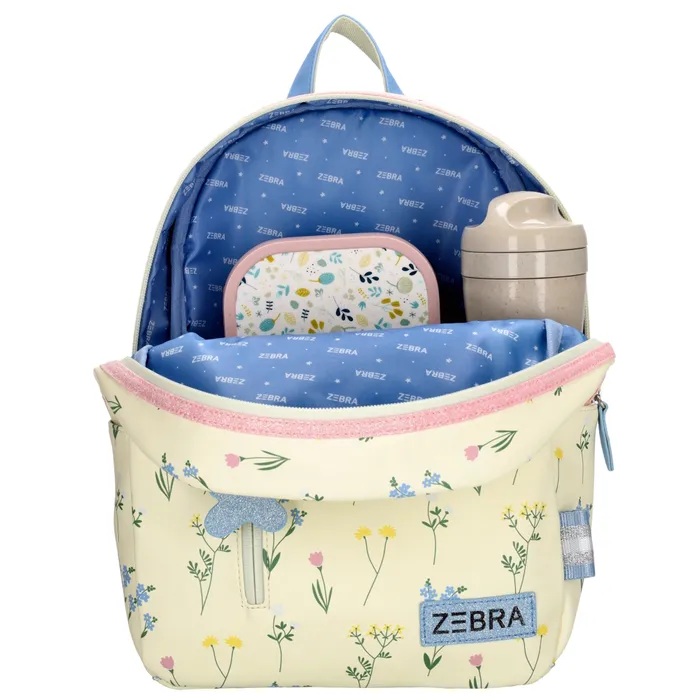 ZEBRA Rugzak Saar Crème Bloemen