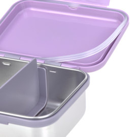 Lässig Lunchbox RVS Little Gang Heart Lilac
