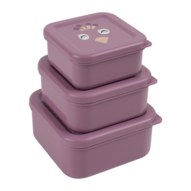 Trixie Snackboxen Set 3-delig Mrs. Peacock