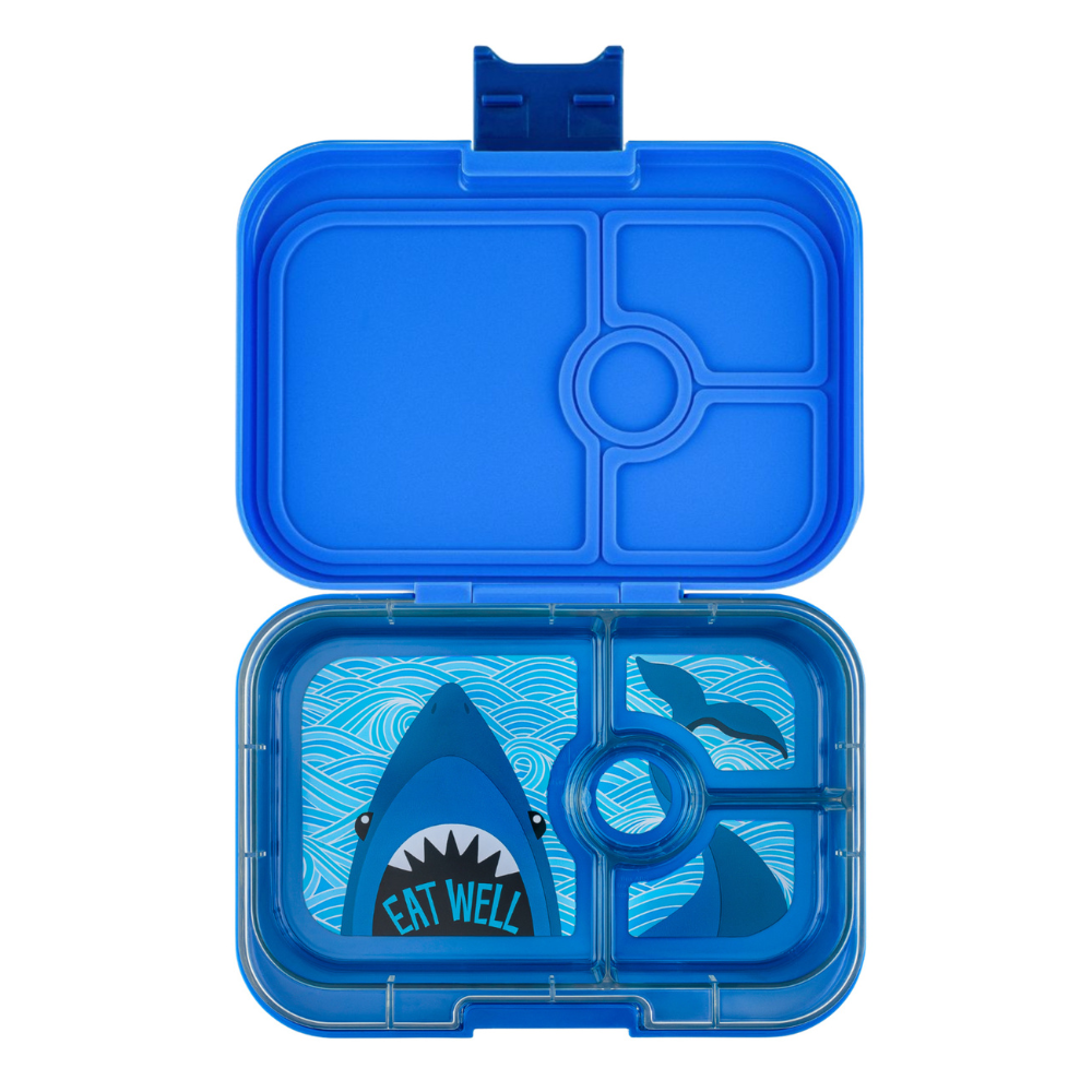 Yumbox Panino 4 vakken Surf Blue - Shark